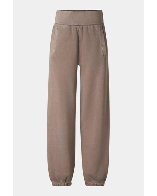 Bogner Fire + Ice Brown Ilmi Cotton Sweatpants