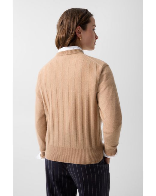 Bogner Natural Tatjana Pure New Wool Cashmere Jumper