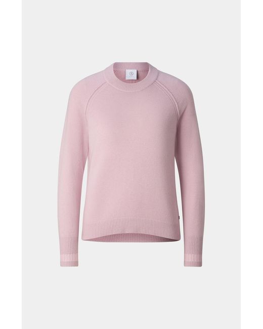 Bogner Pink Vanessa Pure New Wool Cashmere Sweater
