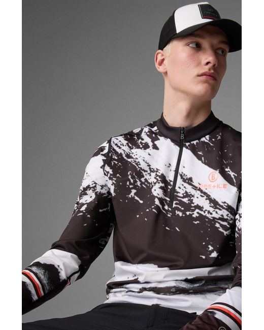 Bogner Fire + Ice Gray Pavo Functional Shirt for men
