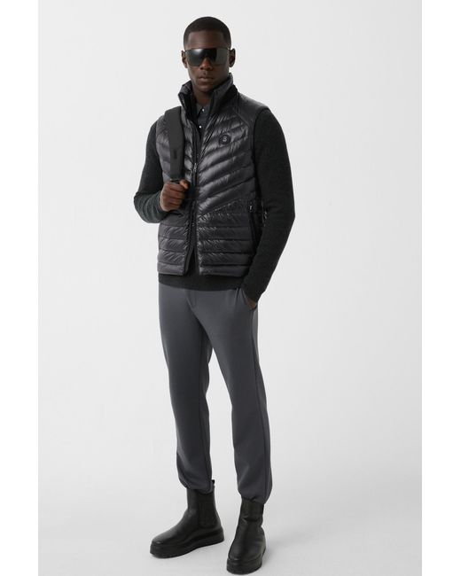 Bogner Black Lasse Quilted Waistcoat For for men
