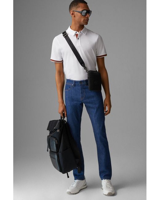 Bogner Blue Steve Slim Fit Jeans for men