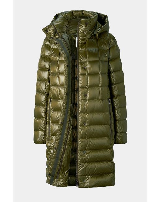 Bogner Green Meryl Down Coat
