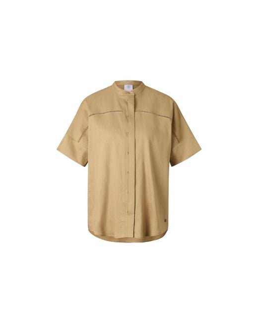 Bogner Natural Linen Mix Blouse Cheryl