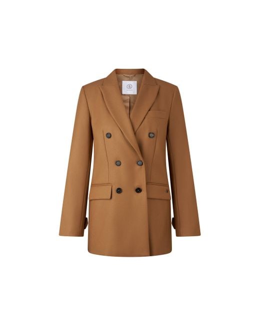 Bogner Brown Virgin Wool Blazer Hillary For