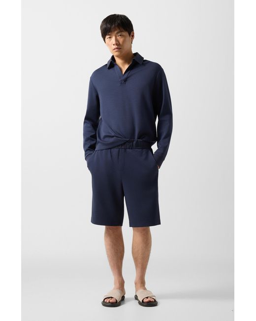 Bogner Blue Lionel Polo Sweatshirt For for men