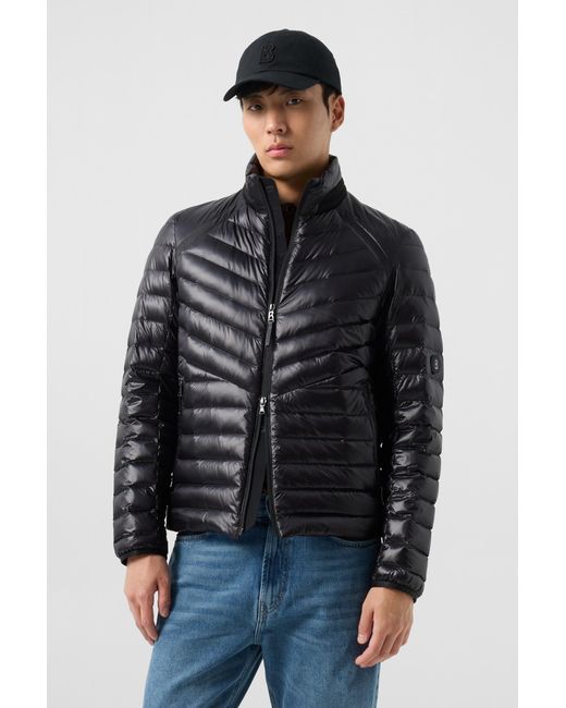 Bogner Black Liman Lightweight Down Jacket for men