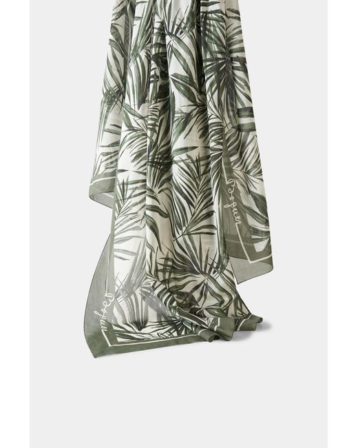 Bogner Green Quincy Scarf