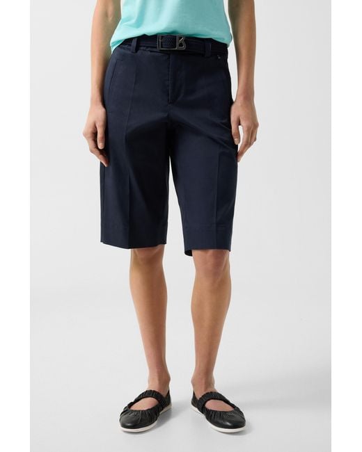 Bogner Blue Bermuda Shorts Lara For