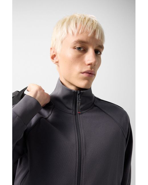 Bogner Fire + Ice Blue Diego Jersey Jacket for men