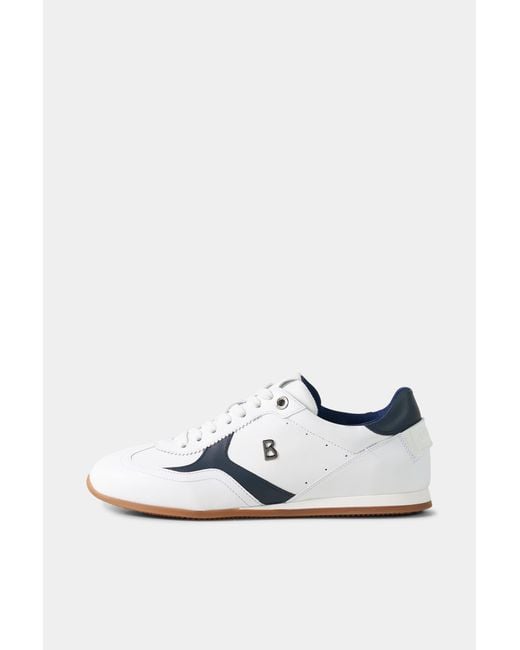 Bogner White Monza Trainers for men