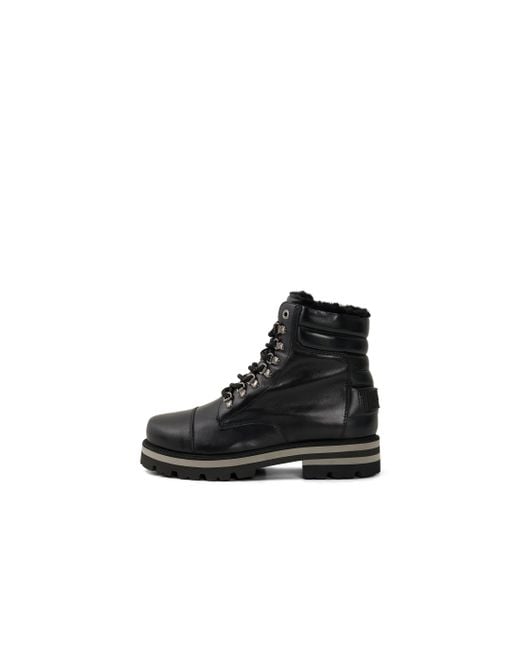 Bogner Black Courchevel Lace-up Boots for men