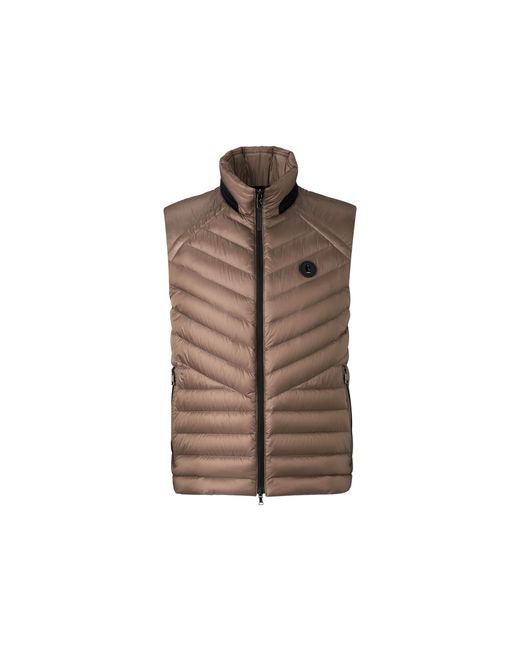 Bogner Brown Lasse Lightweight Down Vest for men