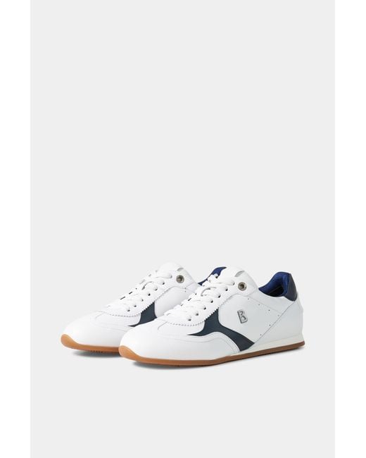 Bogner White Monza Trainers for men