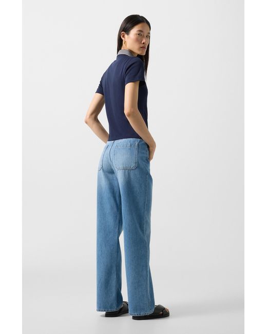 Bogner Blue Straight Fit Jeans Dyna