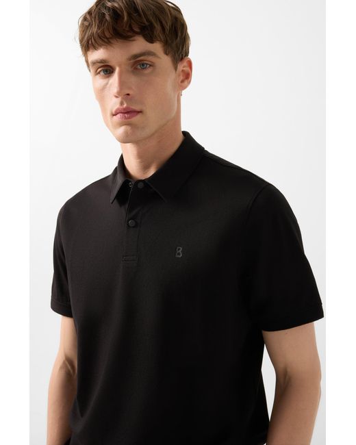 Bogner Black Timo Polo Shirt for men