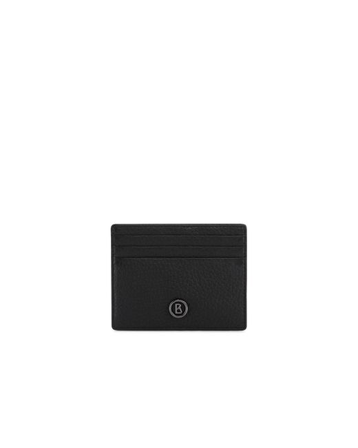 Bogner Black Vail Keno Card Case for men