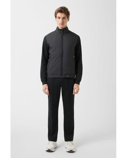 Bogner Black Rover Hybrid Jersey Jacket For for men