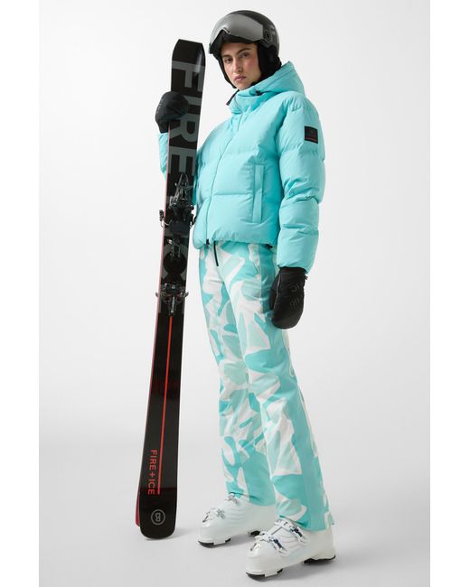 Bogner Fire + Ice Blue Neila Down Ski Jacket For