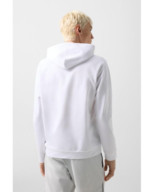 Bogner Fire + Ice White Hoodie Cadell for men