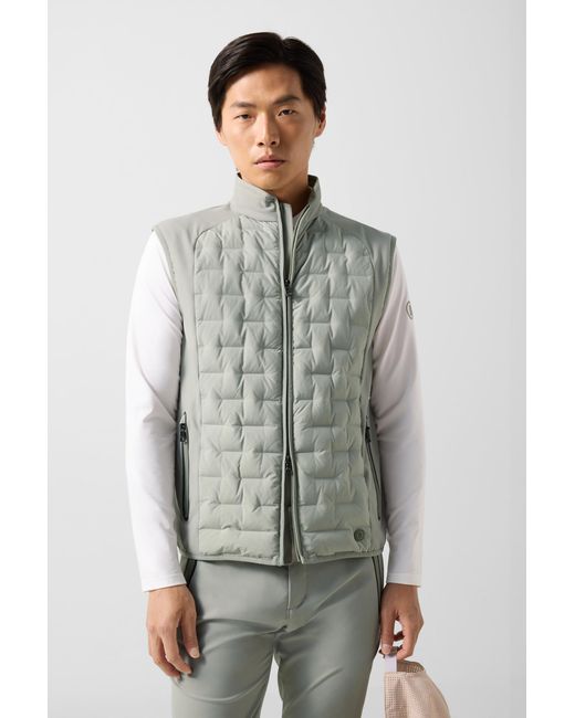 Bogner Gray Dane Hybrid Waistcoat For for men