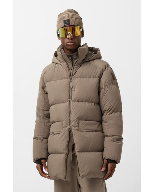 Bogner Fire + Ice Brown Yaron Down Short Coat for men