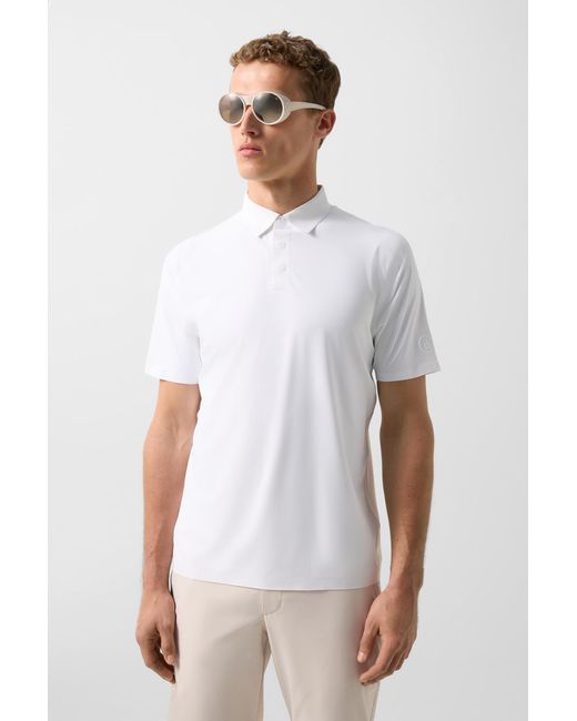 Bogner White Casimir Functional Short-sleeved Top for men
