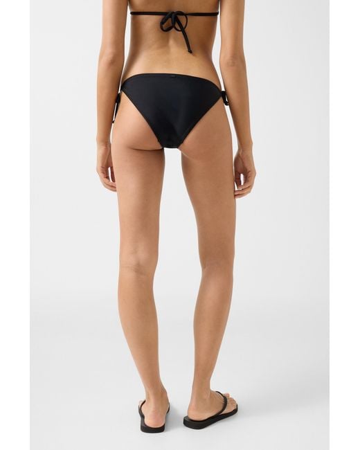Bogner Fire + Ice Black Abiska Bikini Bottoms