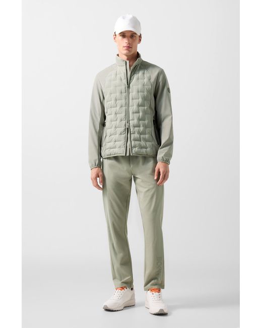 Bogner Gray Dajan Hybrid Jacket for men