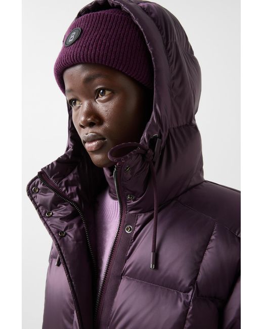 Bogner Purple Fanja Down Coat