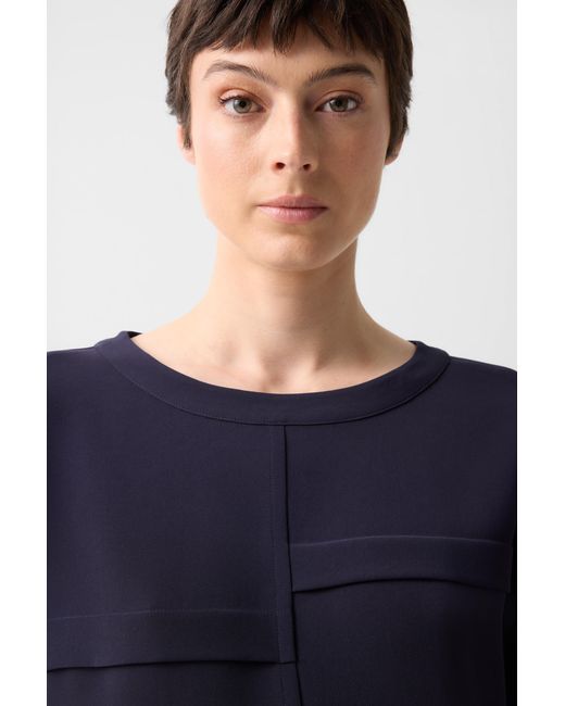 Bogner Blue Enrica Crêpe Shirt For