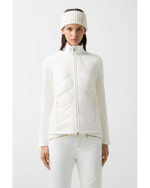 Bogner White Camy Hybrid Jacket