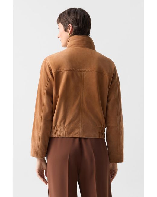Bogner Brown Anouk Leather Blouson