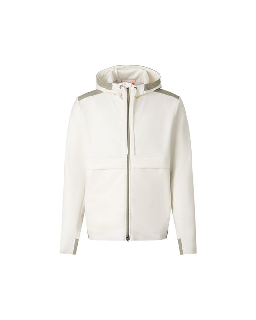 Bogner White Ernesto Jersey Jacket For for men