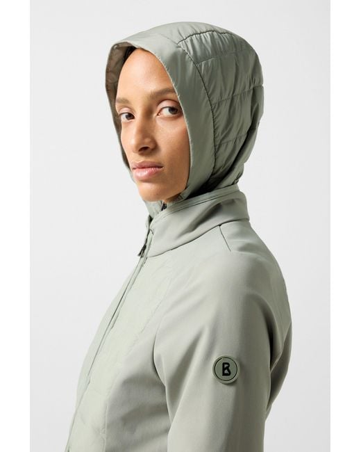 Bogner Gray Hybrid Jacket Irma