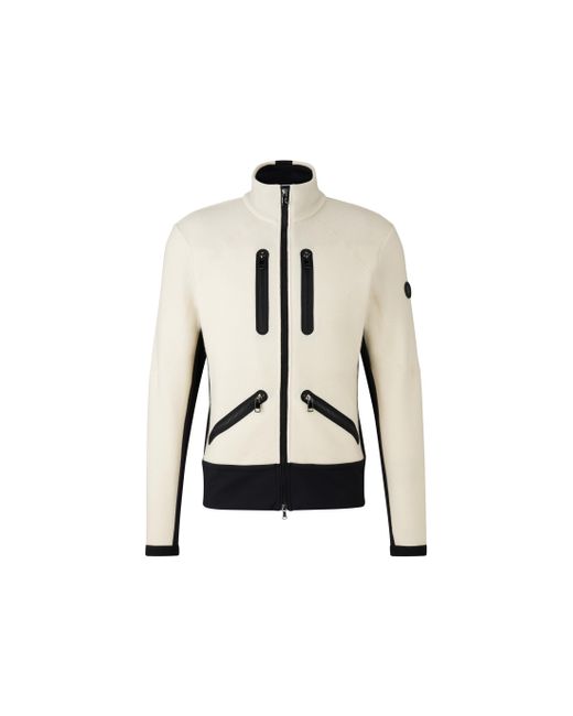 Bogner White Midlayer Curtis for men