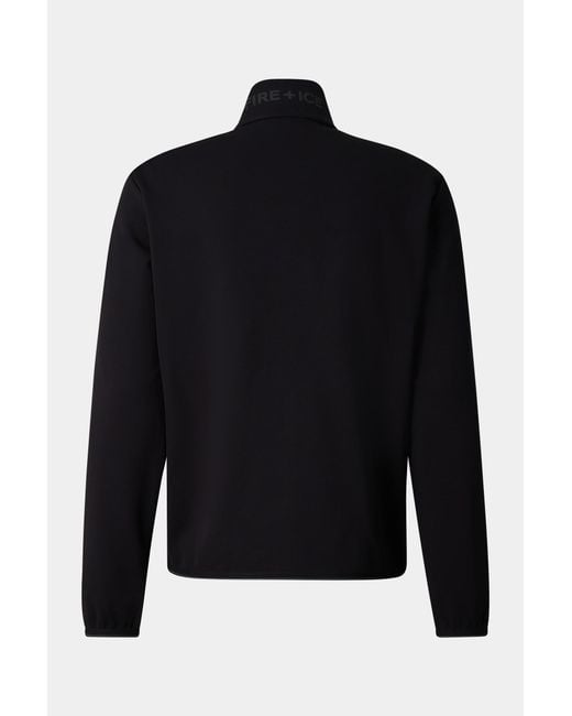 Bogner Fire + Ice Black Banjan Mid-layer Hybrid Jacket for men