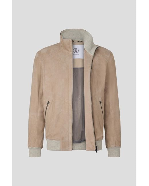 Bogner Natural Mauro Leather Jacket for men