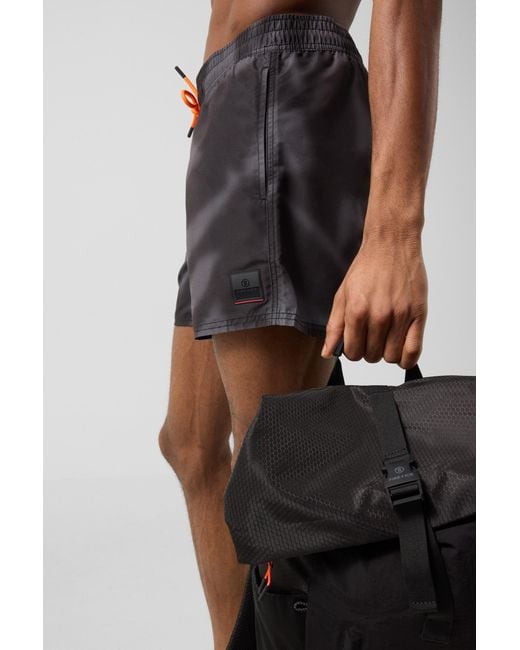 Bogner Fire + Ice Black Nelson Swim Trunks For for men