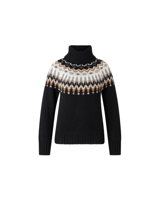 Bogner Black Norwegian Jumper Ingrid For