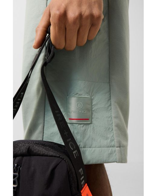 Bogner Fire + Ice Green Leif Sweatshorts for men