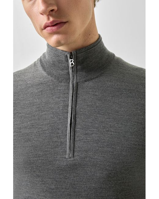 Bogner Gray Virgin Wool Ouri Troyer For for men
