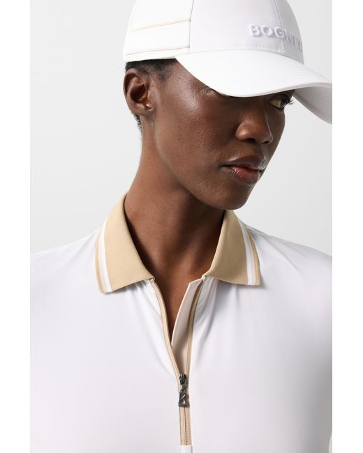 Bogner White Laurina Functional Short-sleeved Top