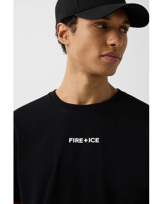 Bogner Fire + Ice Black T-Shirt Mick For for men