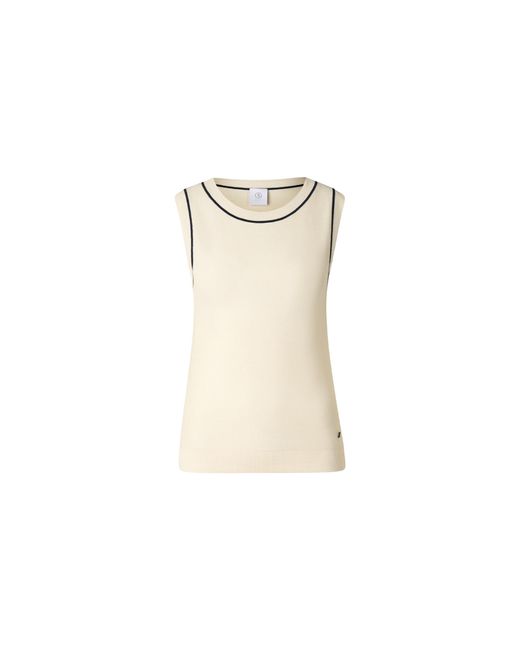 Bogner Natural Knitted Top Phia For