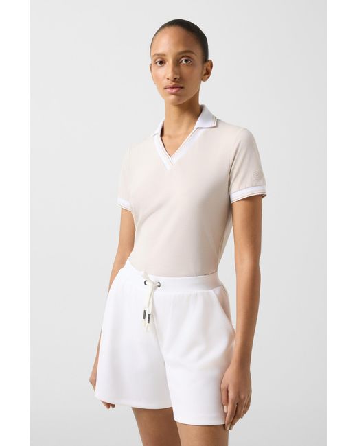 Bogner Natural Jula Functional Short-Sleeved Top For