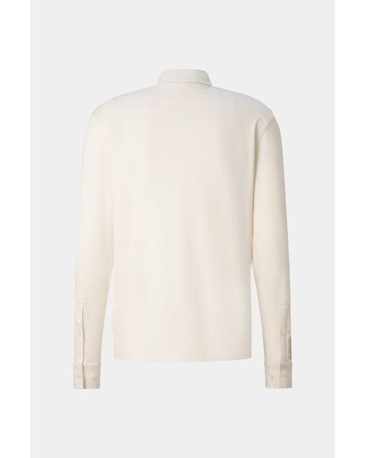 Bogner White Franz Cotton Shirt for men