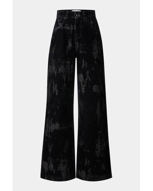 Bogner Black Lizzy Wide-fit Jeans