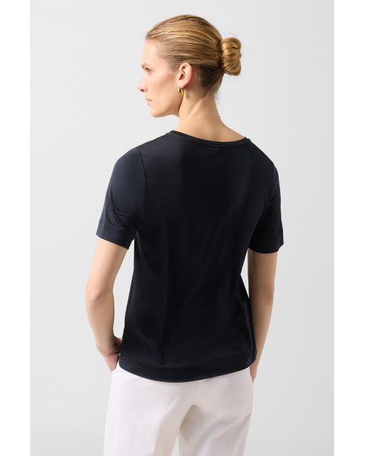 Bogner Black Silk Shirt Sienna For