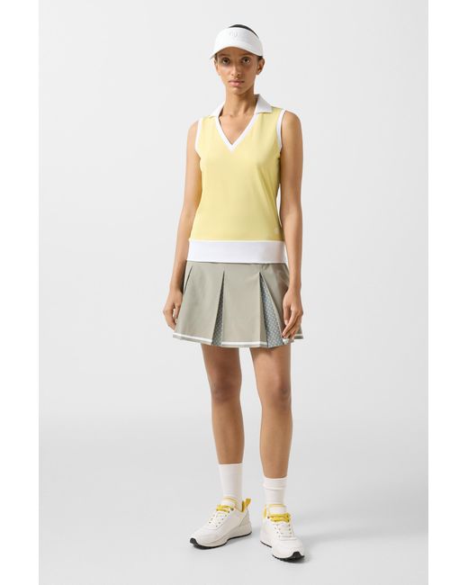 Bogner Yellow Polo Top Alysha